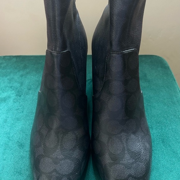 Coach Black Booties - Picture 6 of 8